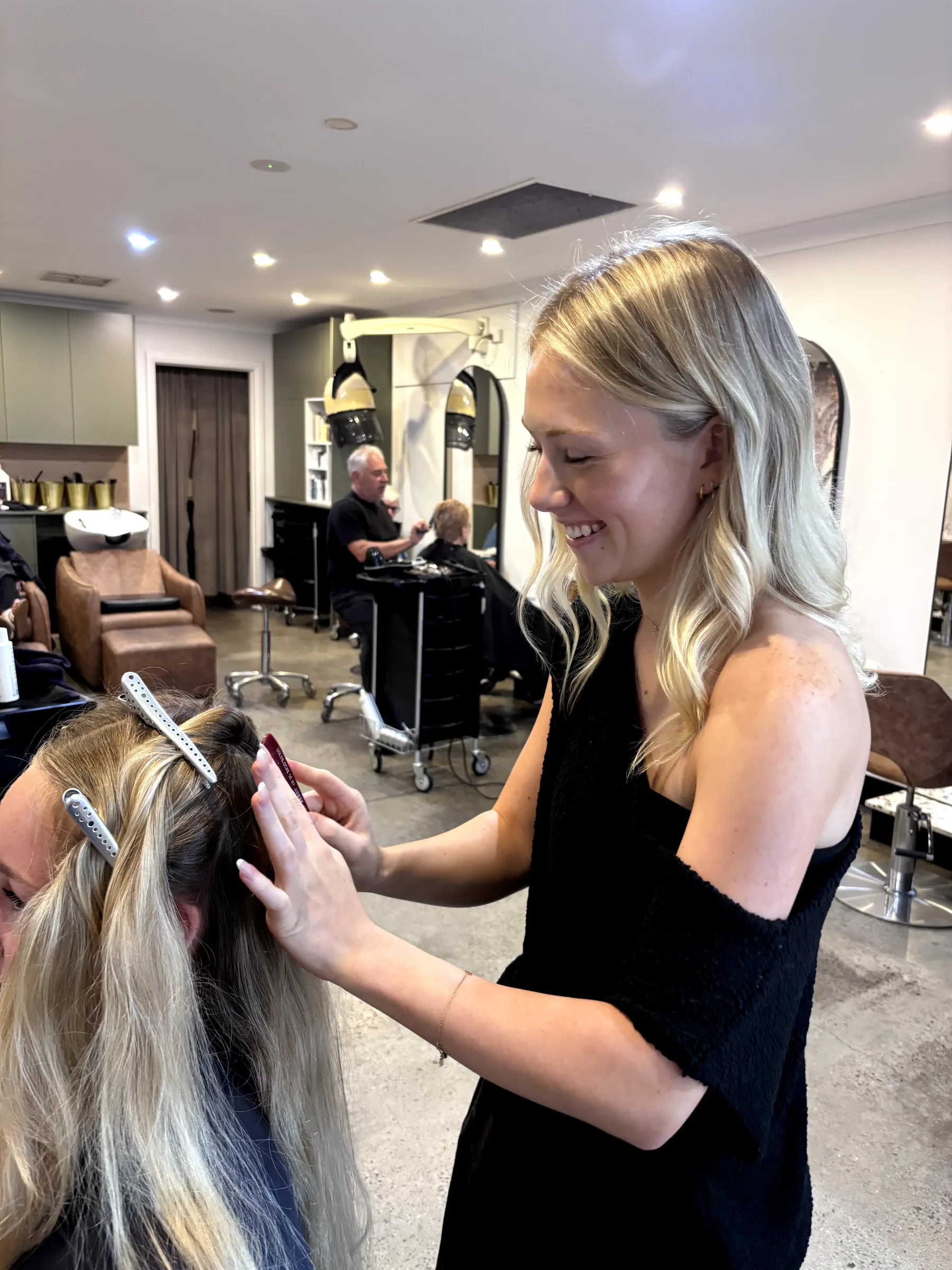 Hair work by Georgia